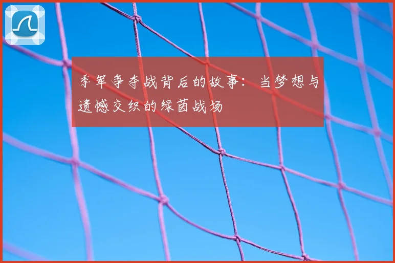 季军争夺战背后的故事:当梦想与遗憾交织的绿茵战场