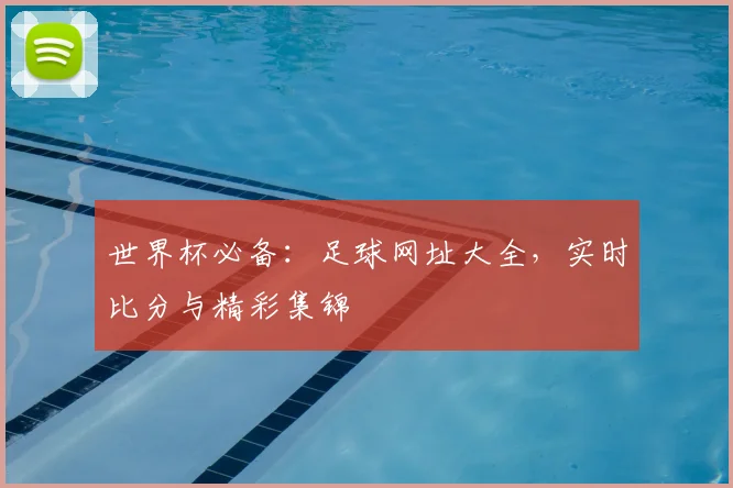 世界杯必备:足球网址大全,实时比分与精彩集锦